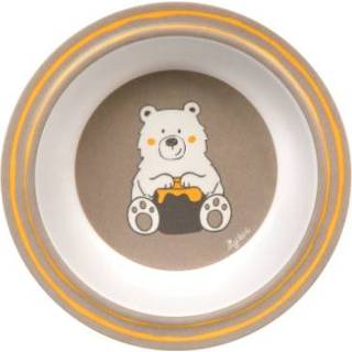 👉 Schaal melamine meisjes bruin Sigikid ® HoniBoni Bear 4001190251841