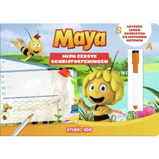 👉 Kartonboekje Maya: kartonboek - Mijn eerste schrijfoefeningen 9789462775770