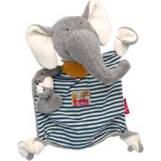 👉 Grijs jongens Sigikid ® Snuffeldoek olifant 4001190393787