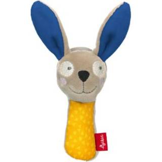 👉 Rammelaar jongens kleurrijk rood Sigikid ® Griffioen Konijn met Stars 4001190426010