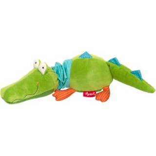 👉 Trek speelgoed jongens groen Sigikid ® Krokodil LaLeLu PlayQ Ontdek 4001190426256