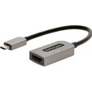 👉 Grijs StarTech.com USBC-HDMI-CDP2HD4K60 USB grafische adapter 4096 x 2160 Pixels
