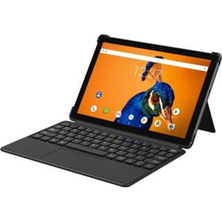 👉 Toetsenbord zwart grijs active CHUWI Surpad 4G LTE tablet-pc, 10,1 inch, 4 GB + 128 GB, met toetsenbord, Android 10.0, Helio MT6771V Octa Core tot 2,0 GHz, ondersteuning voor Dual SIM&OTG&Bluetooth&Dual Band WiFi, EU-stekker (zwart grijs)
