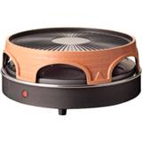 👉 Pizza-oven unisex worstjes 3-in-1 pizzaoven PO-113255.4 voor 6 personen Emerio Zwart::Terracotta 7333282001896