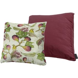 👉 Beige Sierkussenset Panama bordeaux 60x60cm en Jasmijn 50x50cm