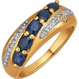 👉 Damesring blauw zilver vrouwen KLiNGEL 4055706640155 4055706640162