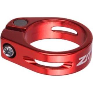 Racefiets rood aluminium active ZTTO MTB zadelpenklem fietsonderdelen, diameter: 34,9 mm (rood)
