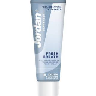 Tandpasta active 15x Jordan Fresh Breath Stay 75 ml 7046110031063