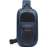 👉 Motorfiet blauw active mannen Ozuko 9361 heren multifunctionele waterdichte crossbody motorfiets borsttas (Rolay blauw)