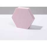 👉 Kubus roze active 8 STKS Geometrische Foto Props Decoratieve Ornamenten Fotografie Platform, Kleur: Kleine Lichtroze Zeshoek