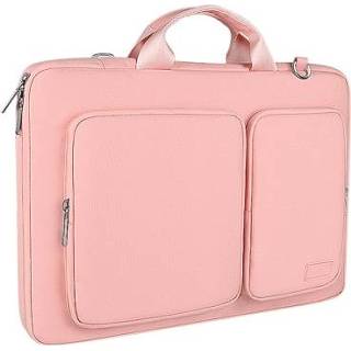 👉 Laptoptas roze polyester active ST11 verdikte met afneembare schouderriem, maat: 14,1-15,4 inch (roze)
