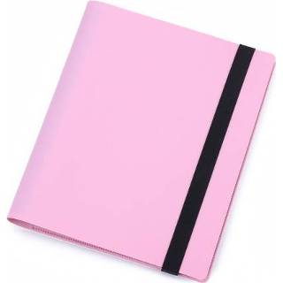 👉 Fotoalbum roze elastische papier active baby's 3 inch effen kleur grote capaciteit polaroid foto ster kaart opslag boek, aantal interne pagina's: 288 (baby roze)