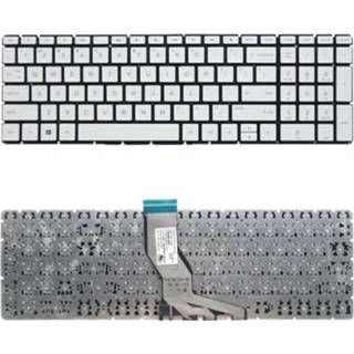 👉 Toetsenbord zilver active US Versie voor HP 15-BS 15-BS000 15-BS100 15-BS500 15-BS600 15Q-BD 15-CC 17G-BR 15-BS004TX 15-BW (Zilver)