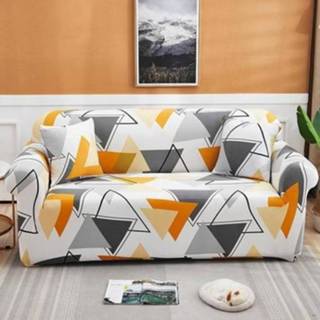 👉 Sofa elastische antislip active Dubbele Zitkamer Woonkamer Vier Seizoenen Volledige Dekking Cover, Maat: 145 x 185 cm (Driehoek)
