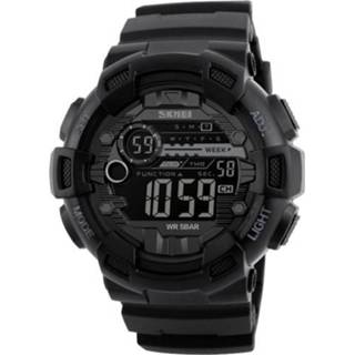 👉 Sporthorloge rood active mannen SKMEI 1243 Heren Outdoor waterdicht digitaal horloge (rood)