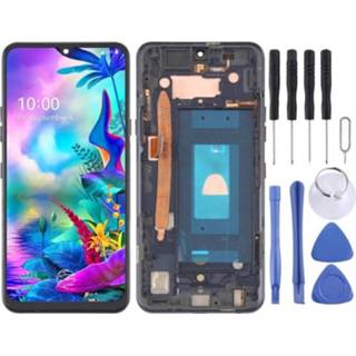 👉 Digitizer zwart LG active Lcd-scherm en volledige montage met frame voor G8X ThinQ LMG850EMW LM-G850 (zwart)