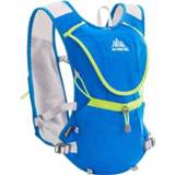 👉 Waterfles blauw active AONIJIE draagbare unisex lichtgewicht marathon rijden rugzakken, buitensporten met ademend vest (blauw)