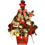 👉 Kerstboom rood active H01 Desktop Mini Set Met Lichten Kerstversiering (Rood)