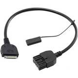 👉 Audiokabel active Auto USB-gegevenskabel iPod-interface 3,5 mm voor Nissan / Infiniti