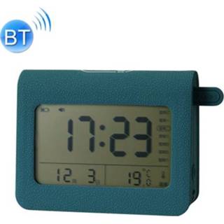 👉 Wekker blauw active ZKLiLi Lazy Snooze Applet Nachtkastje Bluetooth Multifunctionele stille digitale (blauw)