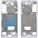 👉 Bezel zilver active Middle Frame Plate voor Samsung Galaxy S21 (Zilver)