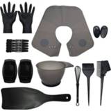 👉 Handschoenen active Alligator Clip Haar Markeerbord Sjaal Gebakken Olie Kom Borstel Verven Tool Set