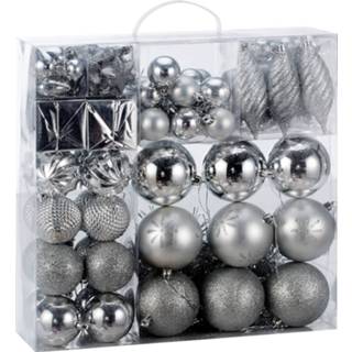 👉 Kerstbal zilver active DBA Kerstballen 103 Stuks - 6011602698629