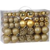 👉 Kerstbal goud active DUB Kerstballen - Kerstboomversiering Kerstboom decoratie 100 St. 6011614869871