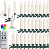 👉 Kerstboom active DUB LED Kaarsen Kerstboomverlichting - decoratie Set van 30 Gekleurde Afstandsbediening 6011605198140