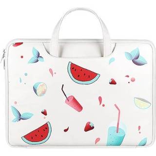 👉 Laptoptas active ST01KT lichtgewicht PU-bedrukte laptoptas, maat: 13,3 inch (watermeloen)