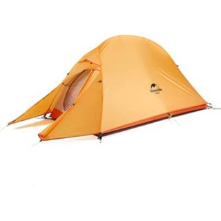 👉 Outdoor tent oranje active Naturehike Camping Rainproof Single Tent, Style: Individual (210T Plaid Orange)