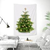 👉 Kerstboom active Rechthoekige perzik huid wandtapijten muurschildering kerstdecoratie wandtapijten, afmeting: 100x150cm (9)