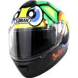 👉 Helm m active SOMAN Outdoor Motorcycle Electric Car Riding Helmet, Maat: M, 57-58cm (Turtle Flower)