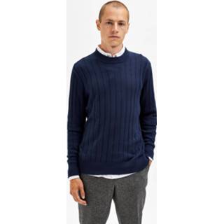 👉 Trui katoen l mannen blauw 'Maios' 5715106912182