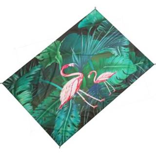 👉 Strandmat active Outdoor Kleur Waterdichte Picknickmat, Grootte: 1x1.4m (Flamingo)