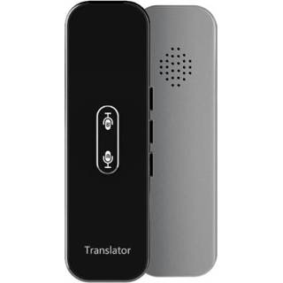 👉 Smartphone grijs active G6X Smart Real Time Voice Translator 40 talen voor Android IOS en (grijs)