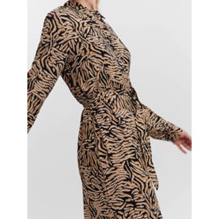 👉 Blousejurk lenzing™ ecovero™ vrouwen zwart 'Uma' 5715113413252