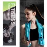 👉 Handdoek active 2 STUKS Fitness Koude Buitensporten Koeling Sneldrogende Handdoek, Maat: 100 x 30cm (Power)