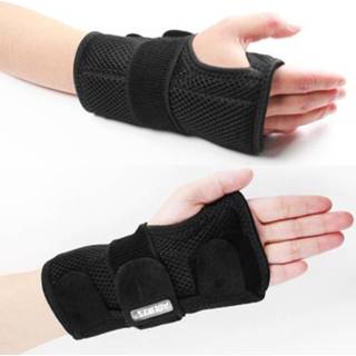 👉 Bevestigingsriem s active AOLIKES HS-1672 Polsgewricht Ademend Pols Verstuikte fractuur Vaste mouw Stalen strip Spalk, specificatie: linkerhand + rechterhand