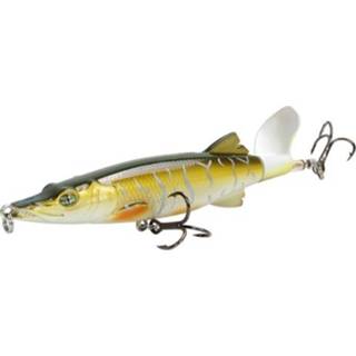 👉 Potlood active 2 STUKS 13 cm Sub-Propeller Vis Aas Propeller Tractor Bionic Bait (B)