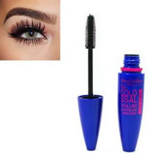 👉 Mascara zwarte blauwe active 3 stuks express make-up ogen curling waterdichte raket (zwarte donkerblauwe fles)