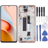 👉 Digitizer rose goud active Originele Lcd-scherm en Volledige Montage met Frame voor Xiaomi Redmi Note 9 Pro 5G/Mi 10T Lite 5G M2007J17C M2007J17G (Rose Gold Beach)