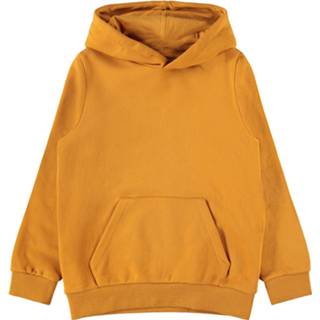 👉 Name It! Jongens Sweater - Maat 128 - Okergeel - Katoen/polyester
