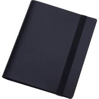 👉 Fotoalbum zwart elastische papier active 3 inch effen kleur grote capaciteit polaroid foto ster kaart opslag boek, aantal interne pagina's: 160 (zwart)