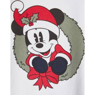 👉 Rompertje biologisch katoen jongens wit Rompertje/body 'Mickey Okaid' 5715108058291