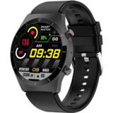 👉 Smartwatch grijs active ST5 1,28 inch kleurenscherm smartwatch, leven waterdicht, ondersteuning voor Bluetooth-oproep / hartslagmeting bloeddrukmeting slaapbewaking sedentaire herinnering (grijs)