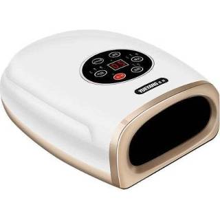 👉 Massager active Hand Vinger Gezamenlijke Pols Palm Fysiotherapie Muis Meridiaan Acupunt Massager, Specificatie: Opladen (Parelwit)
