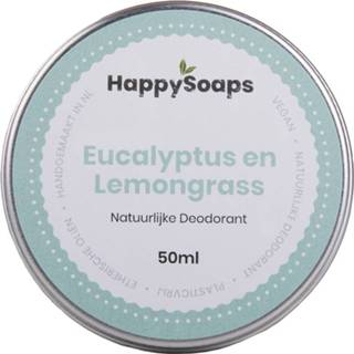 👉 Deodorant active Happy Soaps Natuurlijke - Eucalyptus En Lemongrass 50ml 8720256109044