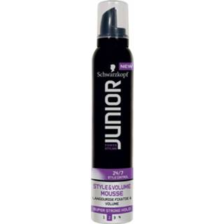 Active Schwarzkopf Junior Power Styling Style en Volume Mousse L2 200ml 5410091707149