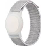 👉 Nylon armbandje active Anti-kras schokbestendig armband riem TPU beschermhoes voor AirTag (Sea Shell Color)